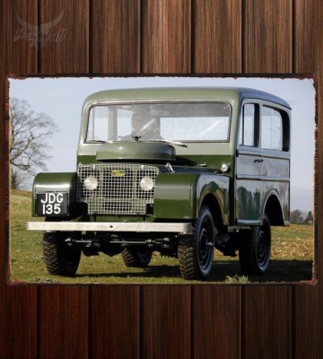 Металлическая табличка Land Rover Series I 80 Tickford Station Wagon